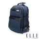 ELLE HOMME 法式優雅時尚拉桿手提後背包三合一設計款-深藍 product thumbnail 1