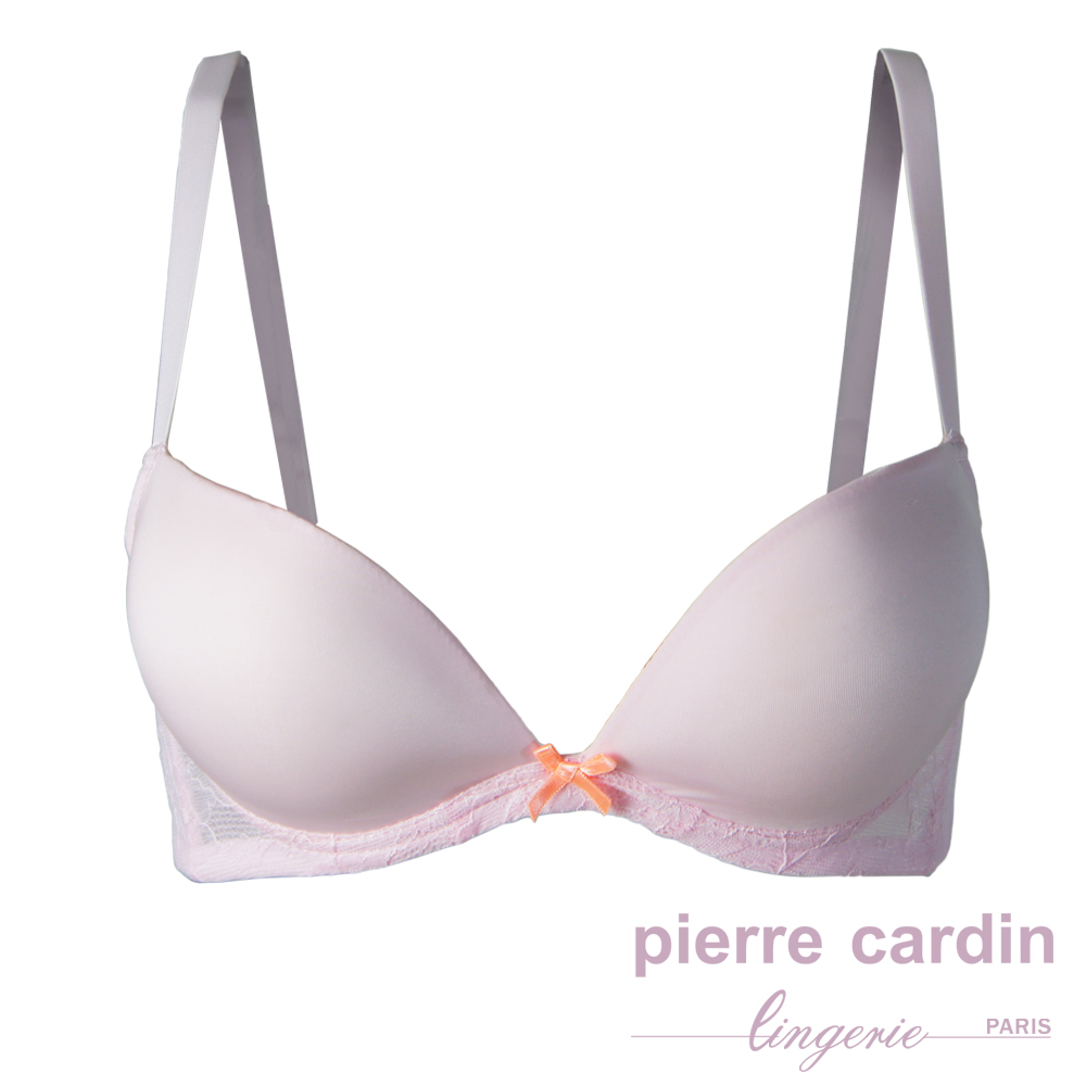 pierre cardin 皮爾卡登日常系列厚墊B罩內衣(粉紅色)