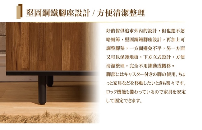 日本直人木業傢俱-工業生活120CM廚櫃-(120x40x88cm)免組