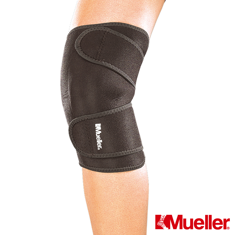 MUELLER慕樂 Neoprene膝關節護具 髕骨閉合式 黑色-快速到貨