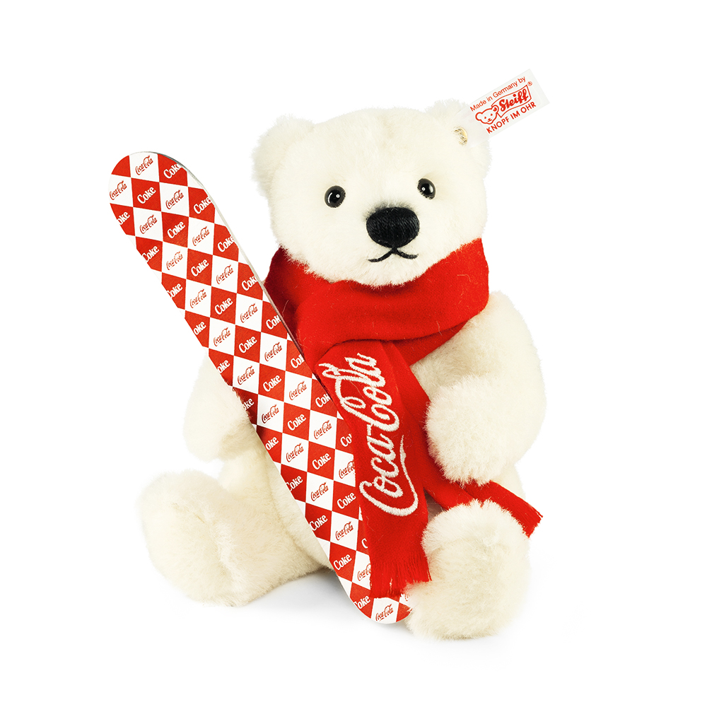 STEIFF 可口可樂北極熊Coca-Cola Polar Bear限量版