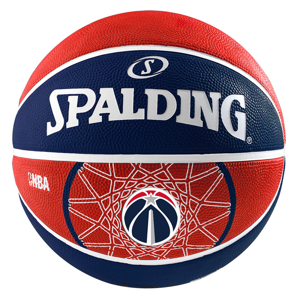 SPALDING 斯伯丁 NBA 隊徽球 巫師 Wizards 籃球 7號