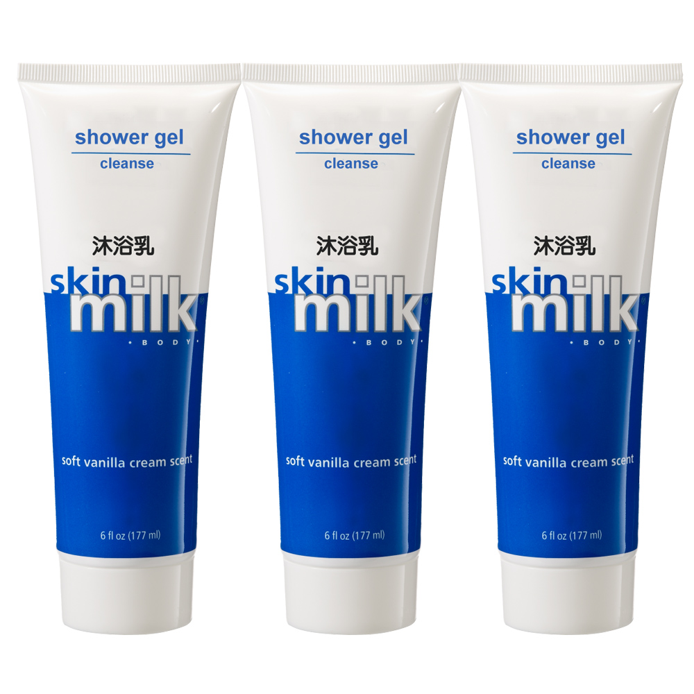 SkinMilk 牛奶嫩白沐浴乳三入(177mlx3)