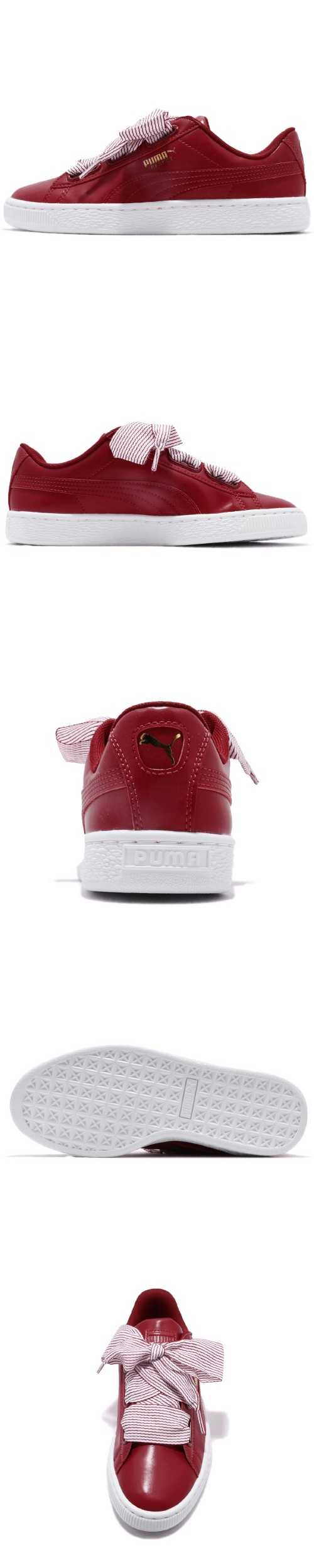 Puma 休閒鞋 Basket Heart 女鞋