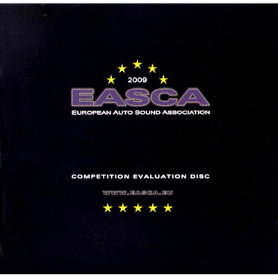 2009年EASCA歐洲車用音響協會終極測試片 CD