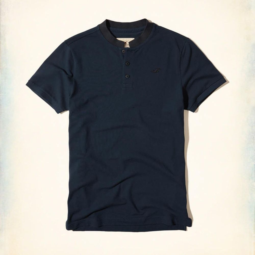 Hollister HCO 短袖 LOGO T恤 藍色 424