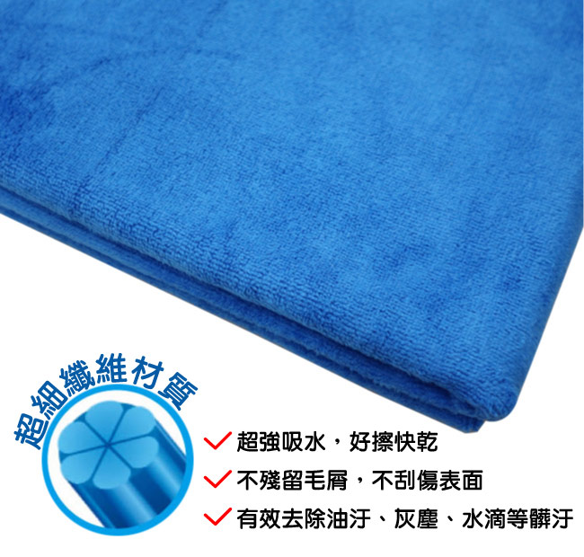 超細纖維多用途吸水巾60x160cm-急速配