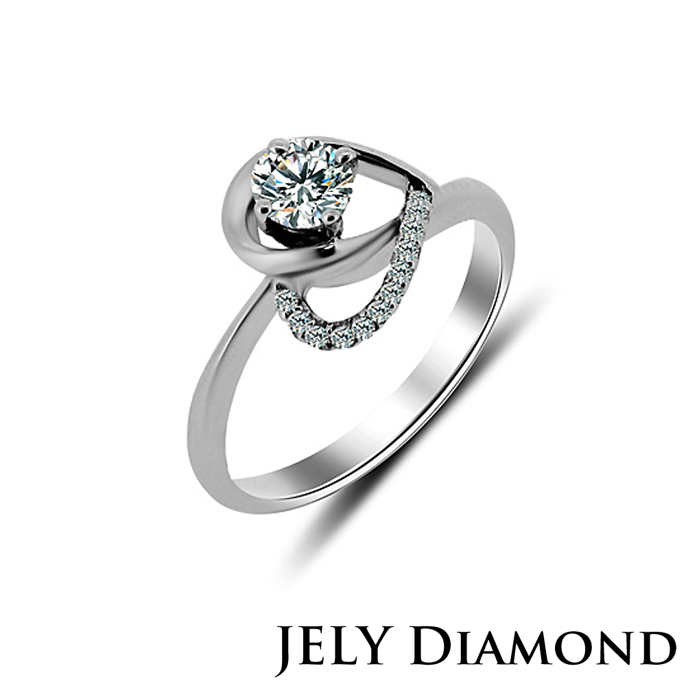 JELY LOVE DIAMOND 0.30克拉H&A八心八箭完美車工鑽戒