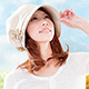 【Sunlead】小顏效果抗UV防曬遮陽美型軟帽 (淺褐色) product thumbnail 1