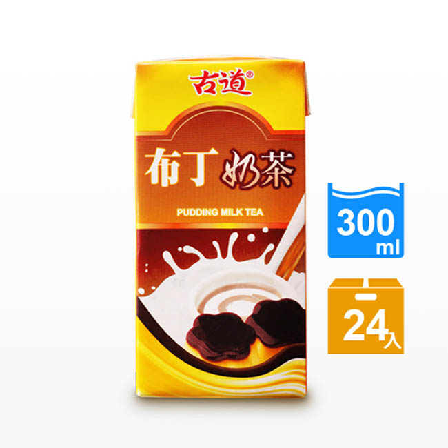 古道 布丁奶茶(300mlx24瓶)