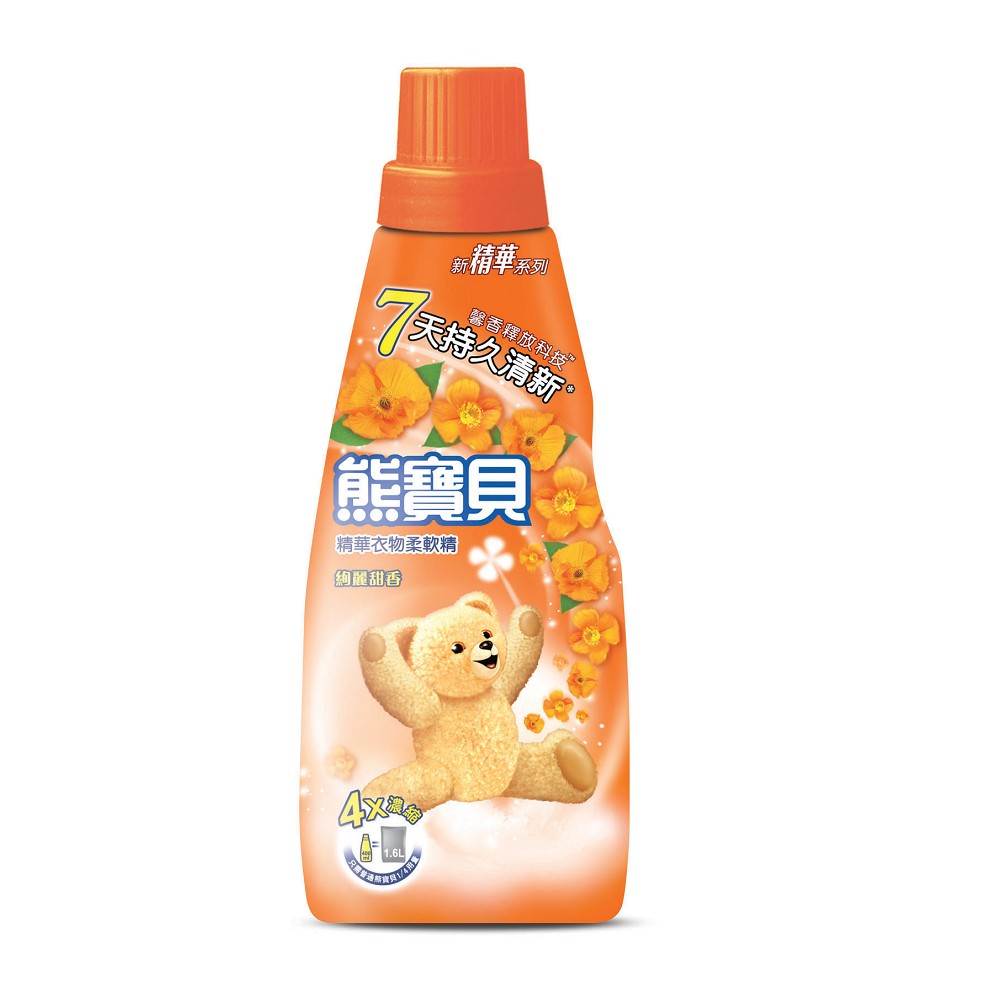 熊寶貝精華衣物柔軟精絢麗甜香 400ml