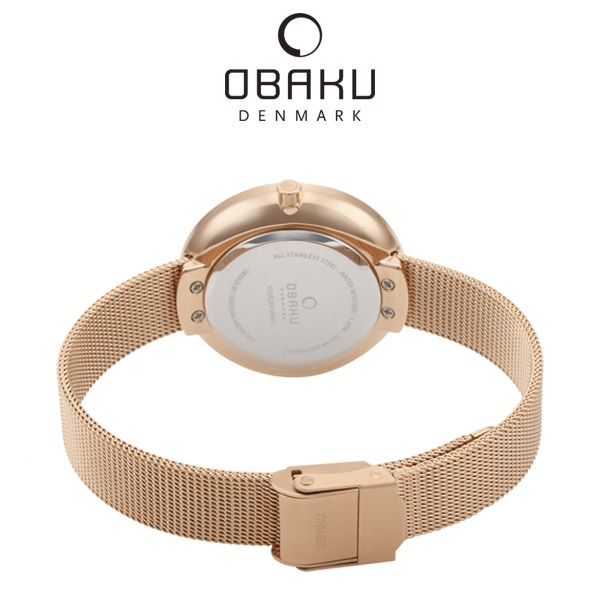 OBAKU 永晝劃夜光驅動能女錶(V206LRVWMV)-32mm