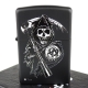 【ZIPPO】美系~Sons Of Anarchy-混亂之子死神圖案膠印打火機 product thumbnail 1