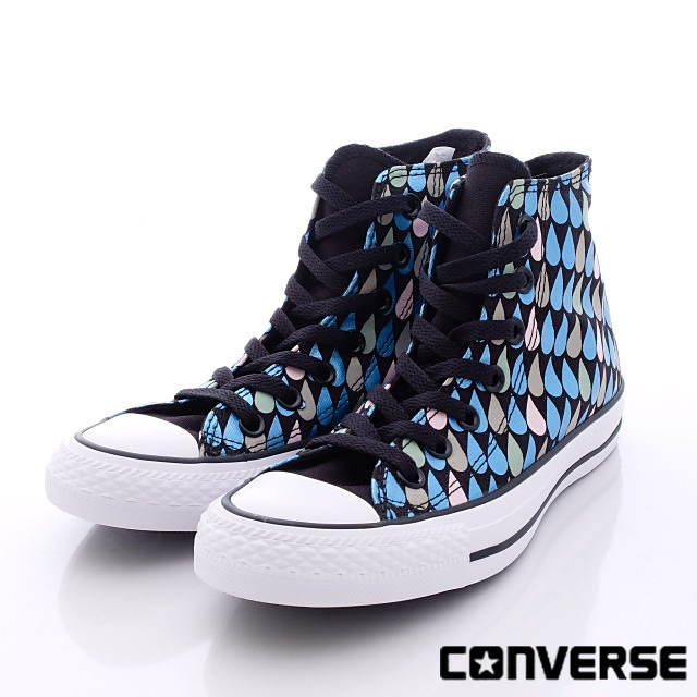 converse-冰心滴紋短筒帆布款-550732C(女段)N