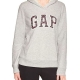 GAP 女生 長袖  帽T 灰 0346 product thumbnail 1