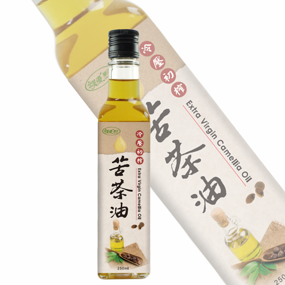 樸優樂活 冷壓初榨苦茶油(250ml)