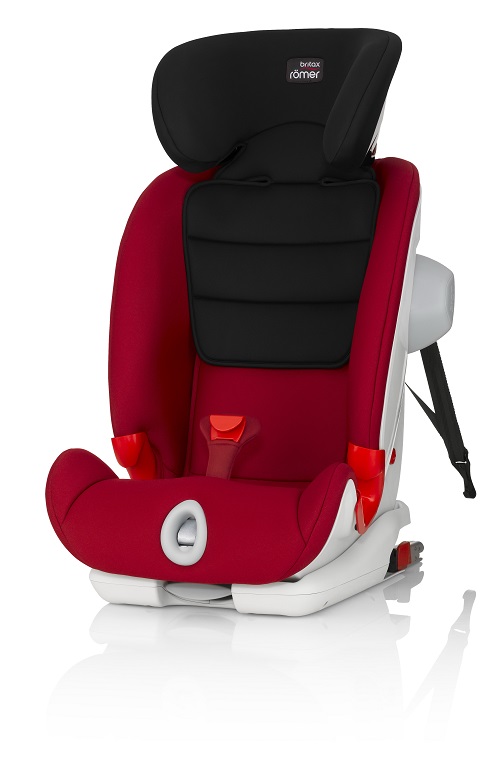 Britax 1-12歲 ISOFIX 成長型汽車安全座椅 (百變旗艦系列-黑紅)