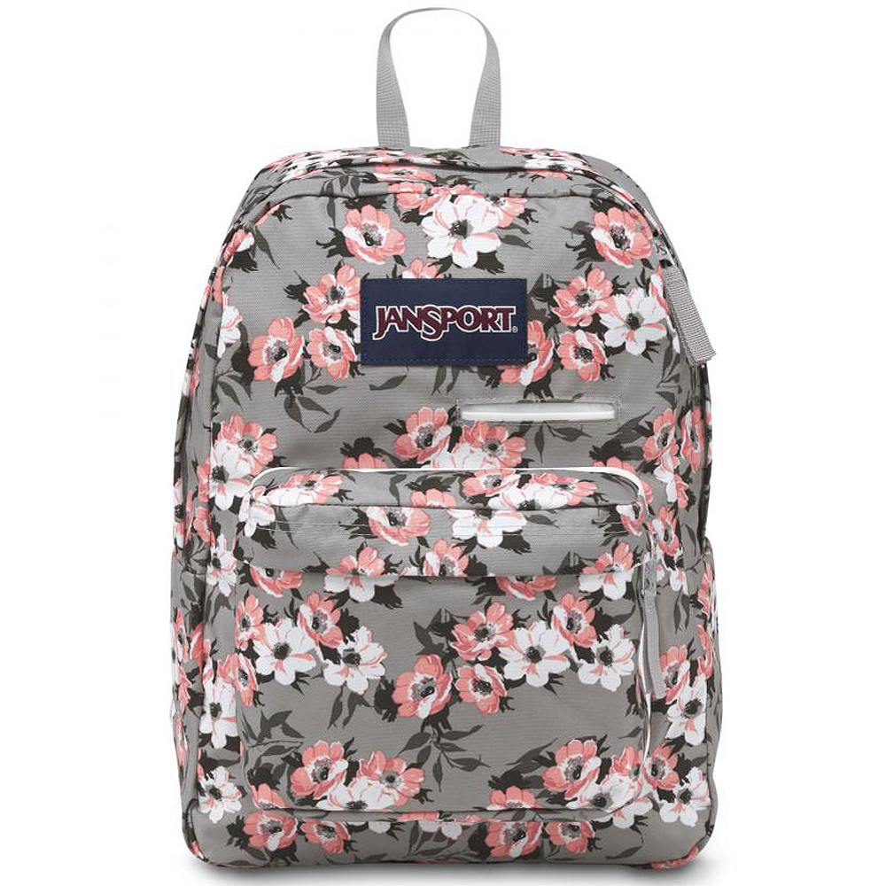 JANSPORT-DIGIBREAK系列校園後背包-波西小花