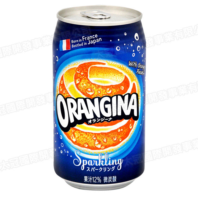 SUNTORY ORANGINA碳酸飲料-橘子風味(340ml)