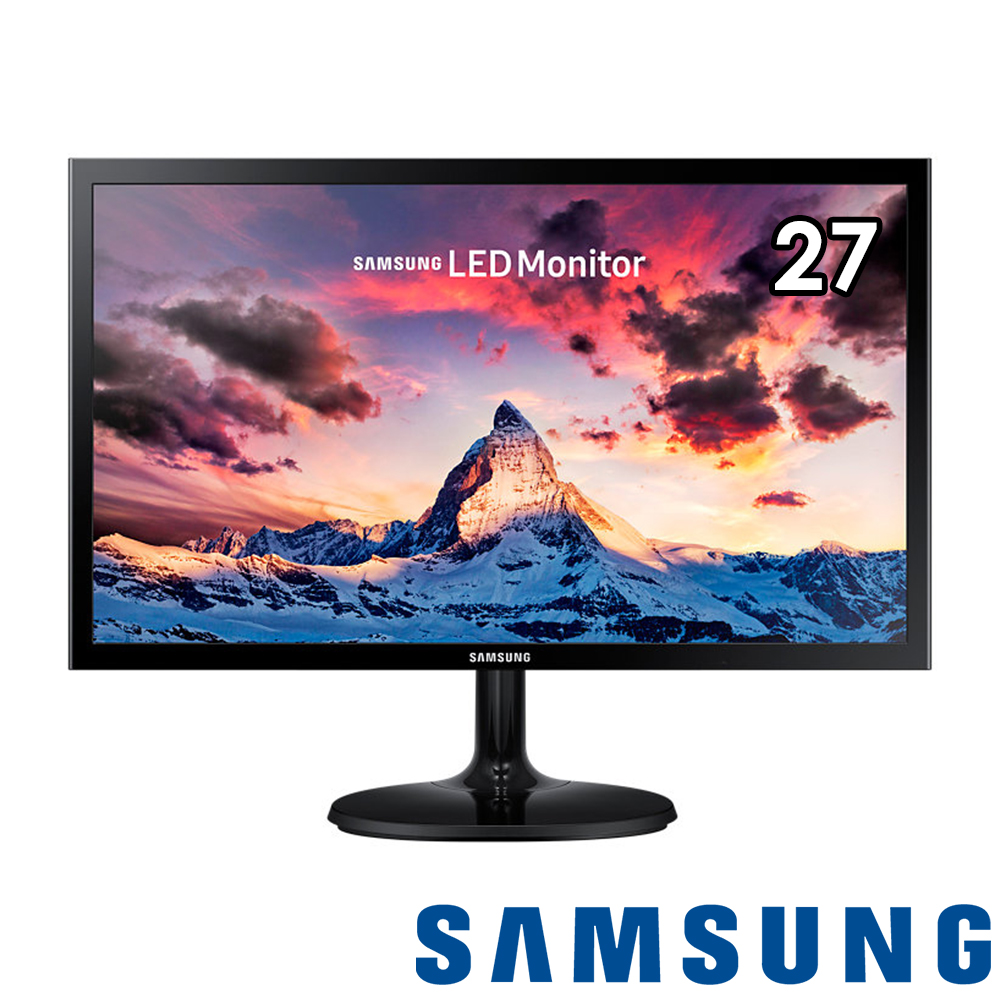 SAMSUNG S27F350FHE 27型 PLS 薄邊框電腦螢幕27型螢幕