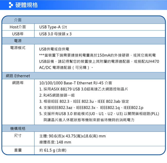 j5create USB 3.0多功能擴充卡-JUH470