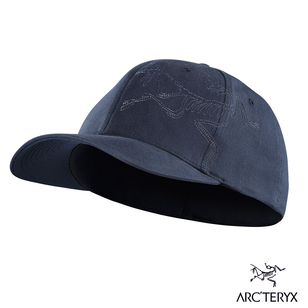 Arcteryx 始祖鳥 Logo 棒球帽 上將藍