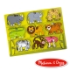 美國瑪莉莎 Melissa & Doug 厚塊拼圖 - 動物園 product thumbnail 1