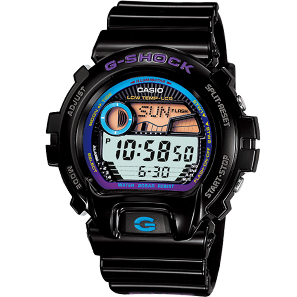 G-SHOCK 極限運動潮汐錶(GLX-6900-1)-黑/50mm | G-SHOCK | Yahoo奇摩