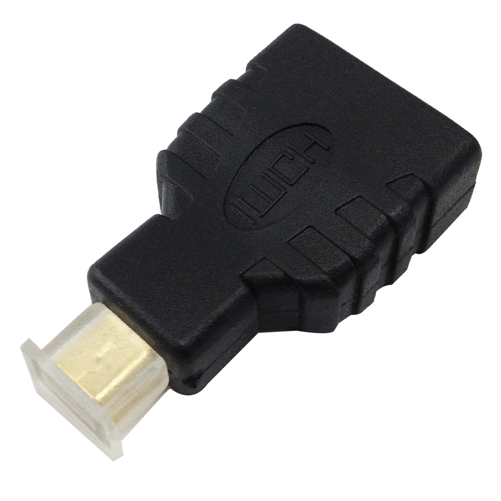 Bravo-u HDMI (母) to Micro HDMI (公) 24k鍍金轉接頭