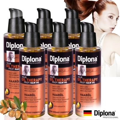 德國Diplona專業級摩洛哥堅果護髮油100ml(6入限時加碼組)