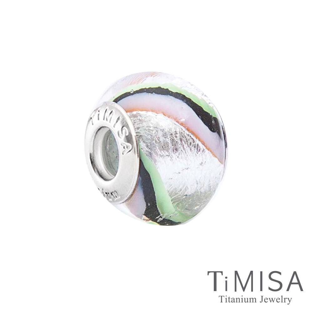 TiMISA 理性(11mm)純鈦琉璃 墜飾串珠