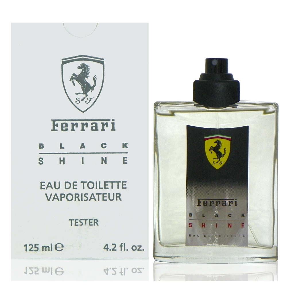 Ferrari Black Shine 光速男性淡香水 125ml Test 包裝