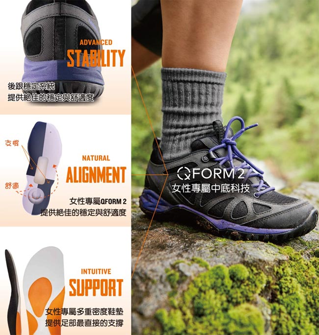 MERRELL SIRENSPORTQ2 GTX 登山女鞋-棕(37796)