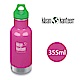 【美國Klean Kanteen】幼童窄口不鏽鋼保溫瓶-355ml-蘭花粉 product thumbnail 1