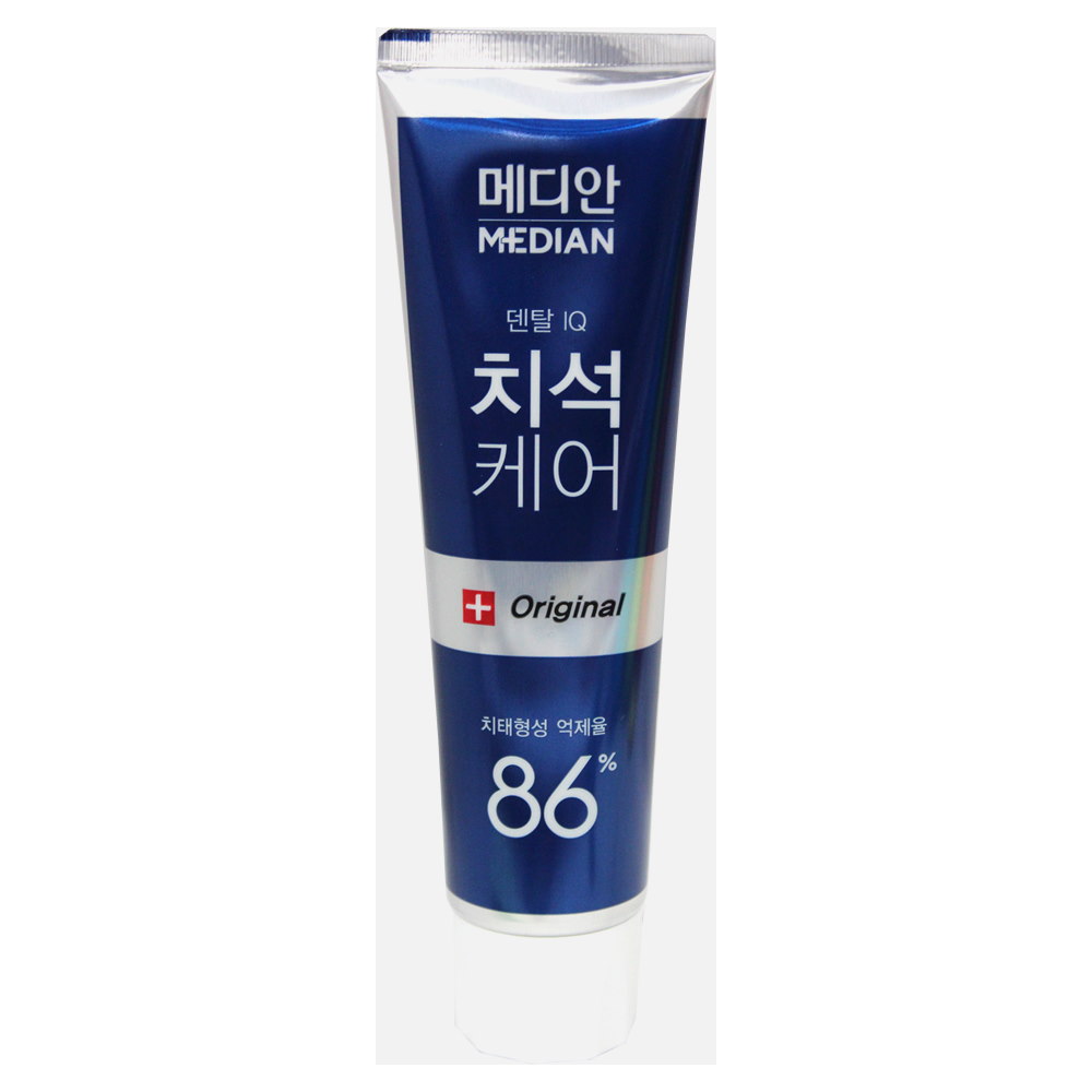 韓國Median 86%強效淨白去垢牙膏-檸檬 (120g)