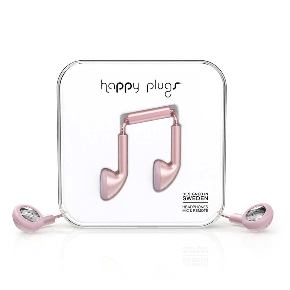 Happy Plugs 音符耳塞式耳機 奢華限定款-金屬色系