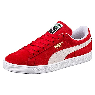 puma classic suede red