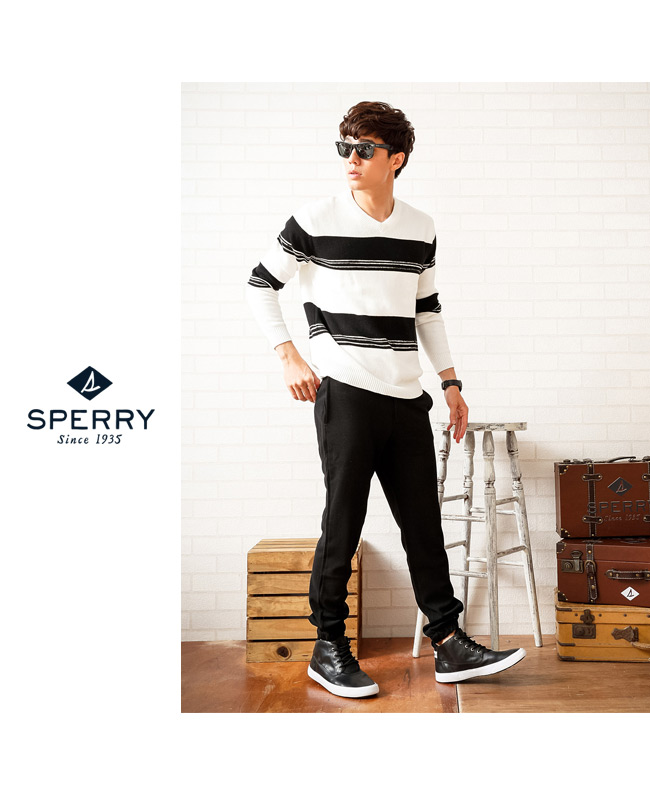 SPERRY 帥氣必備輕量化防水靴(男)-黑