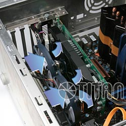 Titan Dual X Holder 雙風扇顯示卡系統散熱器