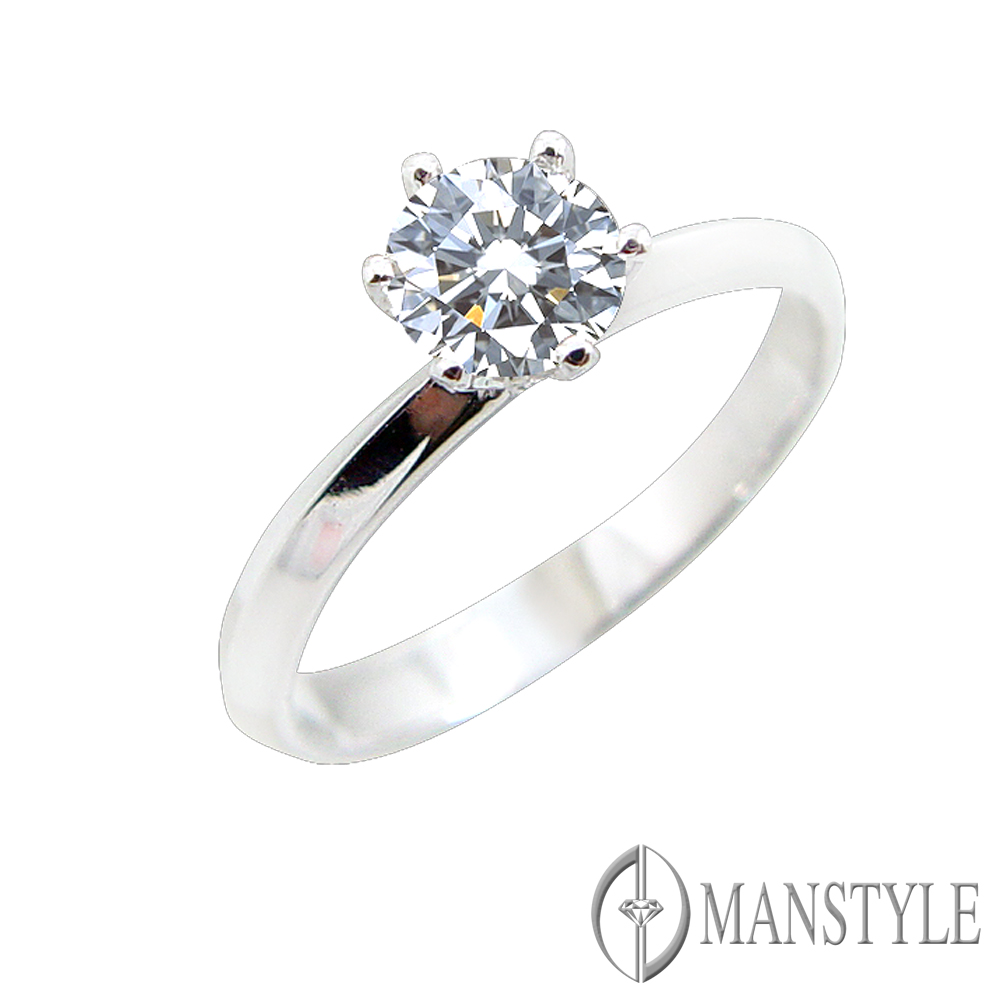 MANSTYLE「真永恆」0.50ct 八心八箭鑽戒