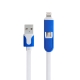 Hi-WELL iPhone 6/5S/MIRCO USB 二合一高速品味傳輸充電線 product thumbnail 3