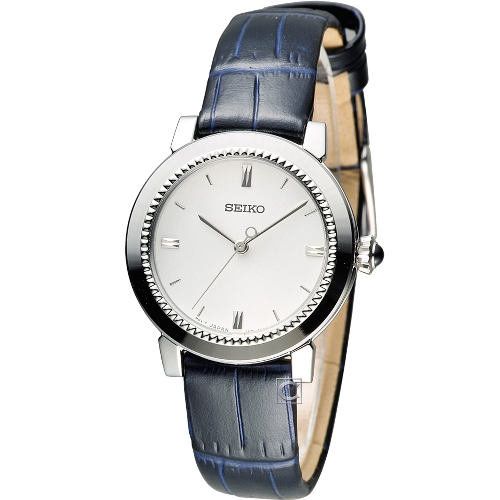 SEIKO 小資完美時尚腕錶(7N01-0HS0B)-白/30mm