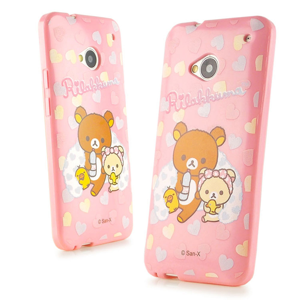 Rilakkuma NEW HTC ONE(M7)彩繪保護套