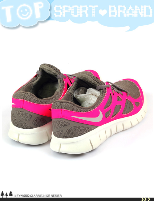 (女)NIKE FREE RUN+ 2 慢跑鞋