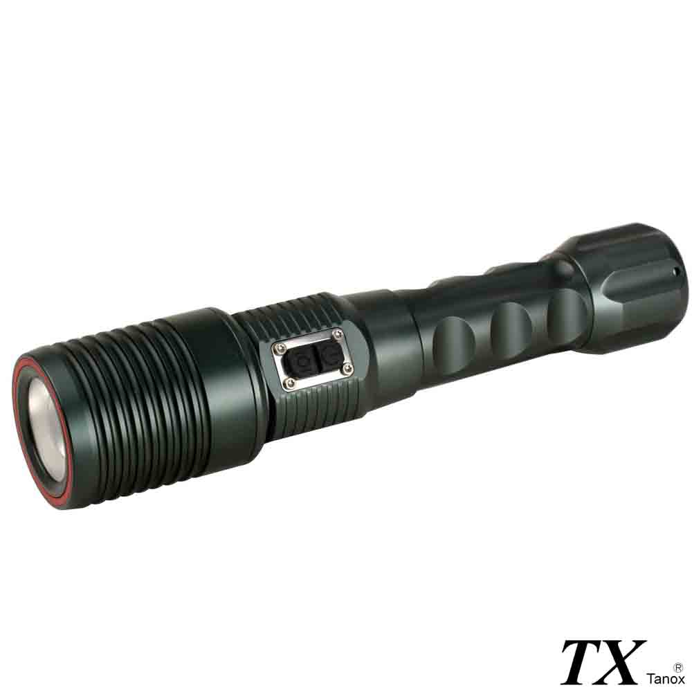 【特林TX】 新2代 美國CREE T6 LED專業級 電動變焦超爆亮手電筒(A-T6)