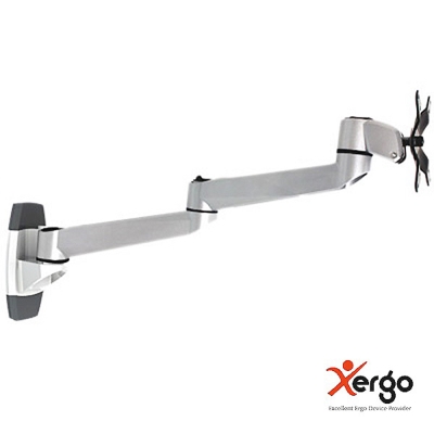 Xergo 雙延伸臂牆座式螢幕支架－EM33114