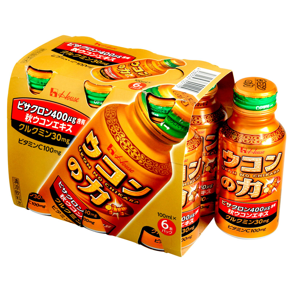 House 力的飲料-薑黃風味(100mlx6罐)