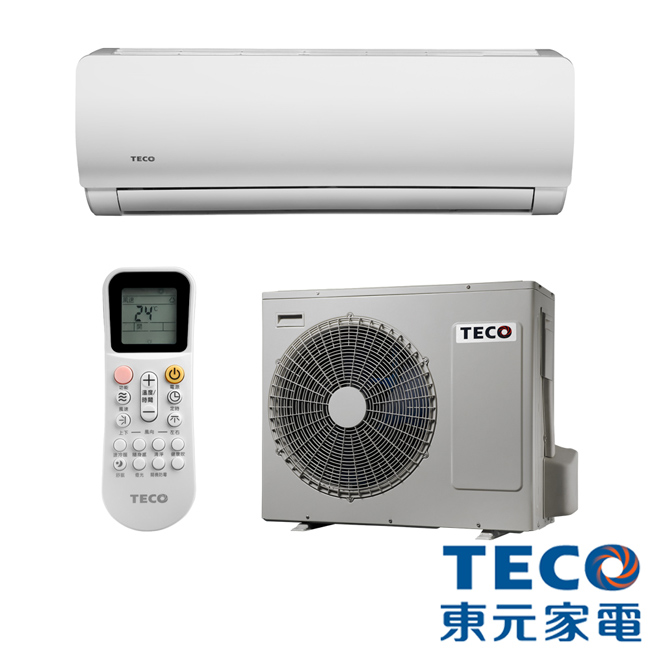 TECO東元 13-15坪 一對一定頻分離式冷氣(MA-GS72FC/MS-GS72FC)
