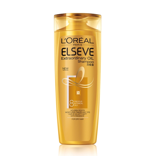 LOREAL Paris 巴黎萊雅 金緻護髮精油洗髮露400mlX3入