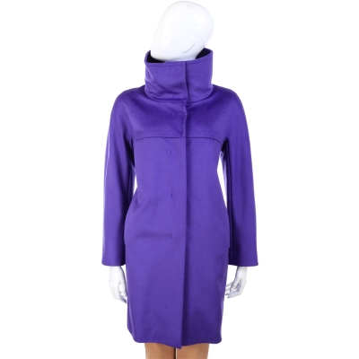 MARELLA 立領造型大衣外套(紫色)